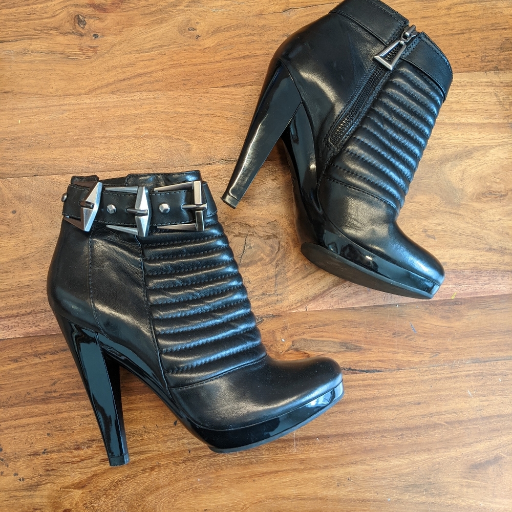7 for all mankind heeled boots